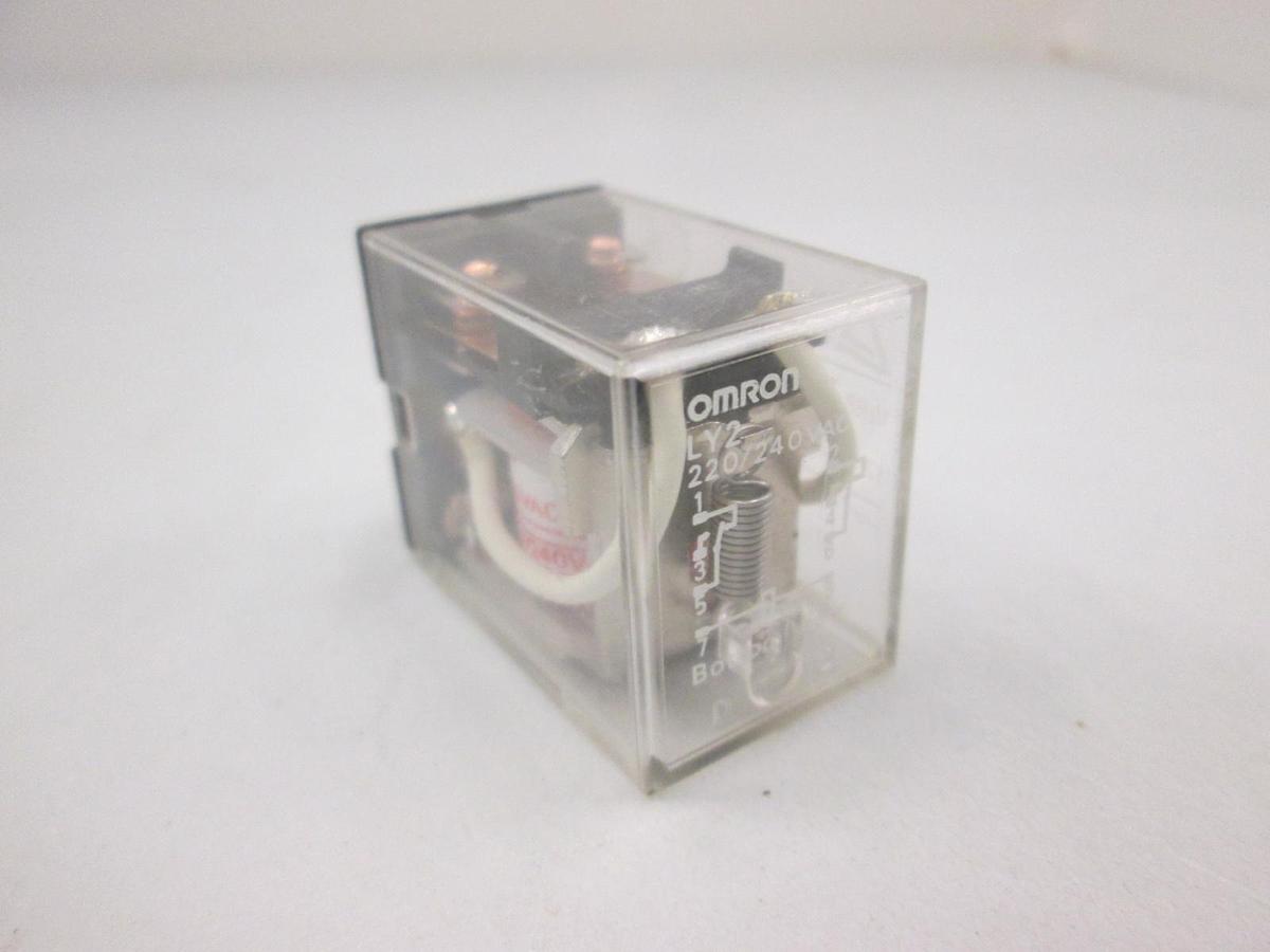 Used Omron, LY2, Relay, 220/240VAC, Used