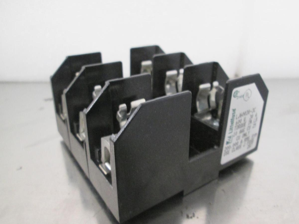 Used Littelfuse, LJ60030-3C, Amp Fuse Block, 600V, 30A, New, Lot of 10