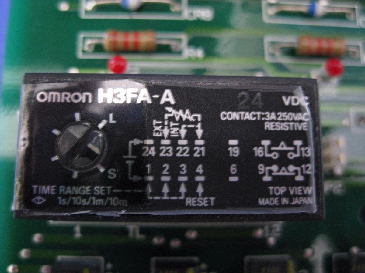 Used Kokusai D3E01299A Brake A/1 PCB w/ Omron H3FA-A