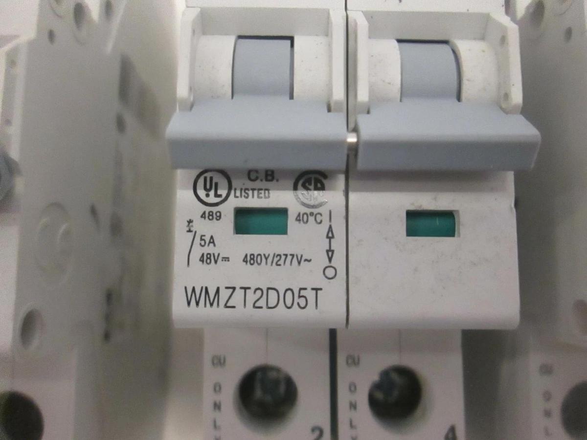 Used Eaton, Various 2 Pole Circuit Breakers, Used, Lot of 7