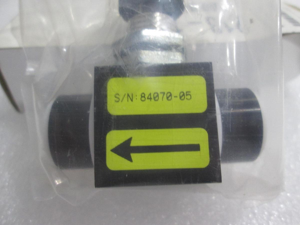 Cole Palmer, TVLV-010003, Needle Valve, 1/8NPTF, Teflon, New