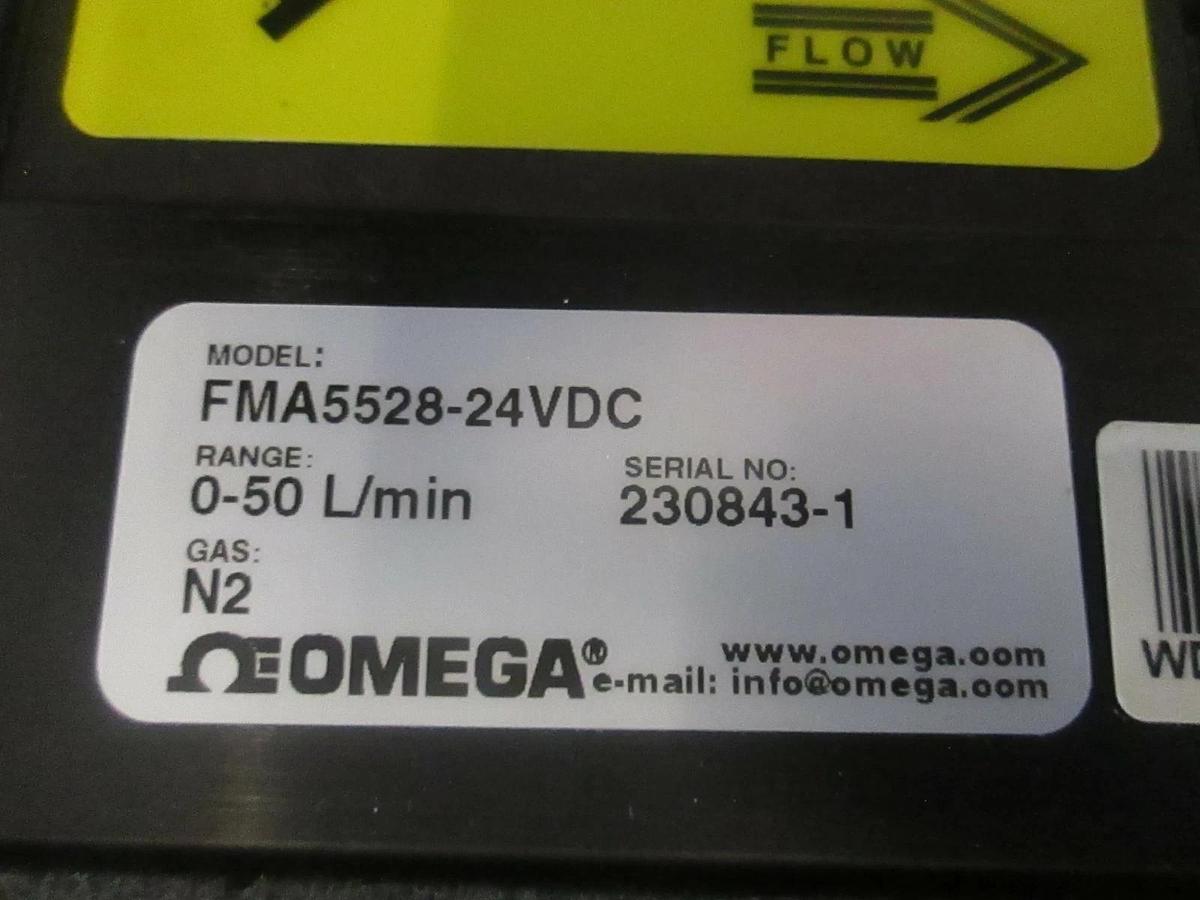 Omega MFC, 0-50 L/min, N2, FMA5528-24VDC, New