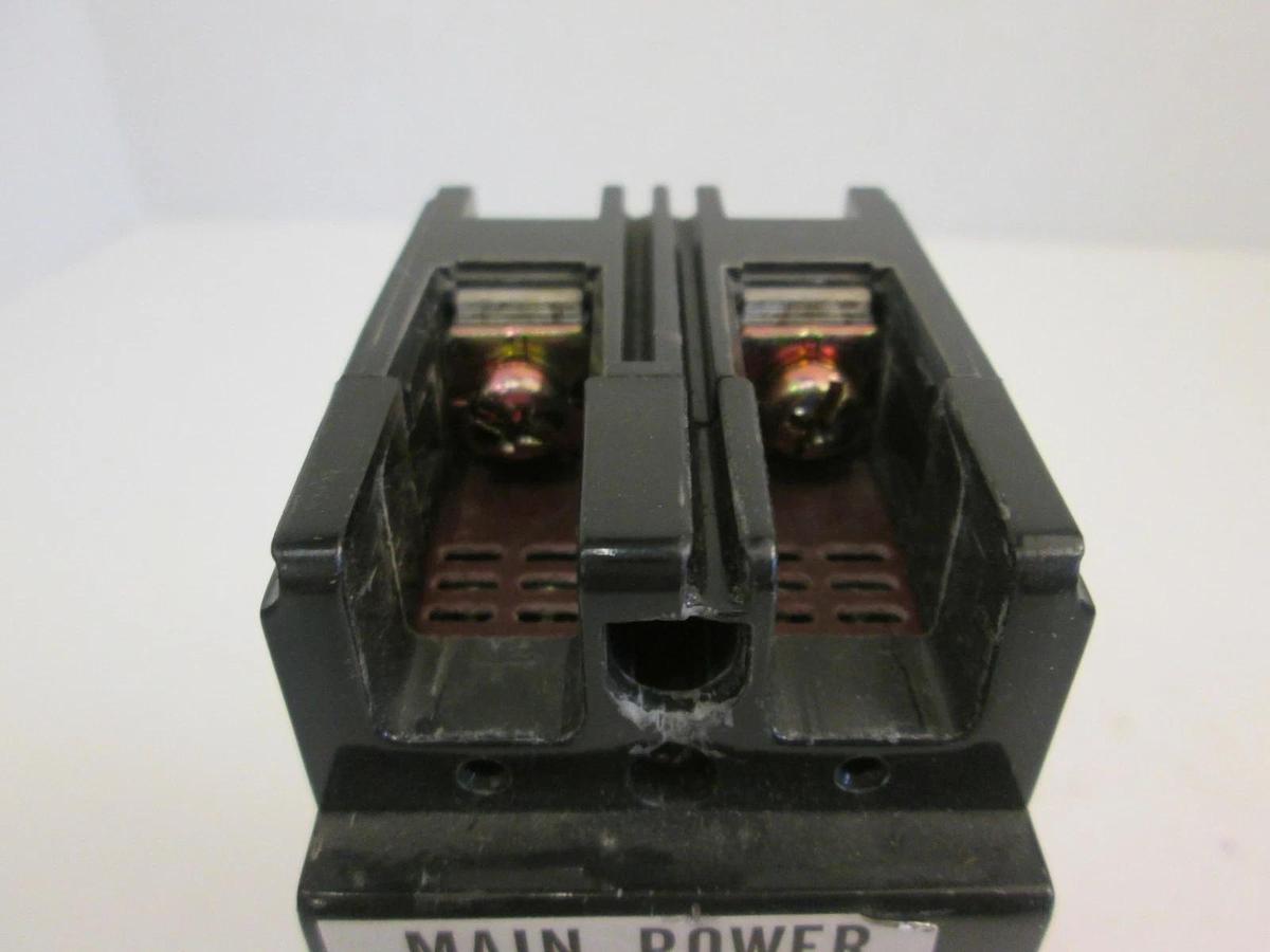 Used Mitsubishi No- Fuse Breaker NF50-SS, 30A, 2 Pole, 600V Used