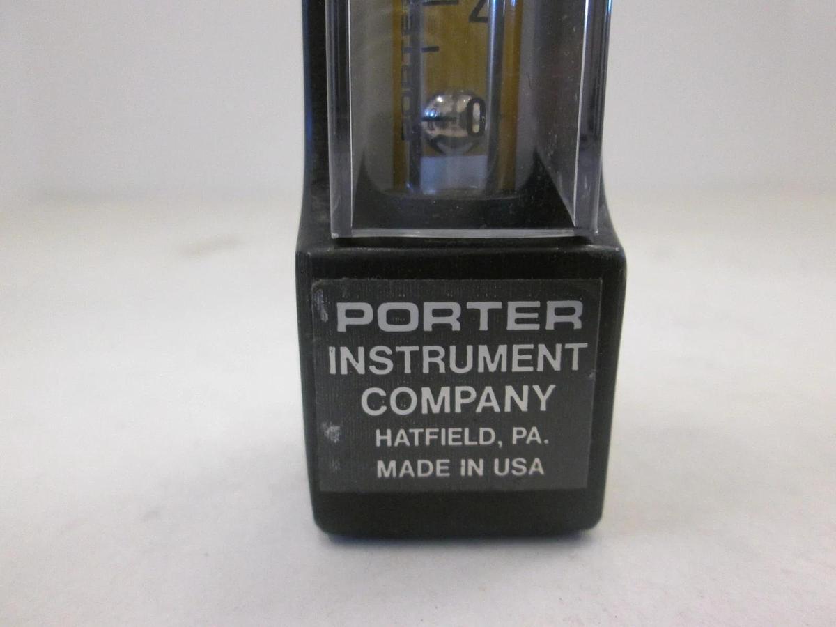 Used Porter Instrument, A250-2-82269, Flowmeter, 0-18 L/Min N2, Used