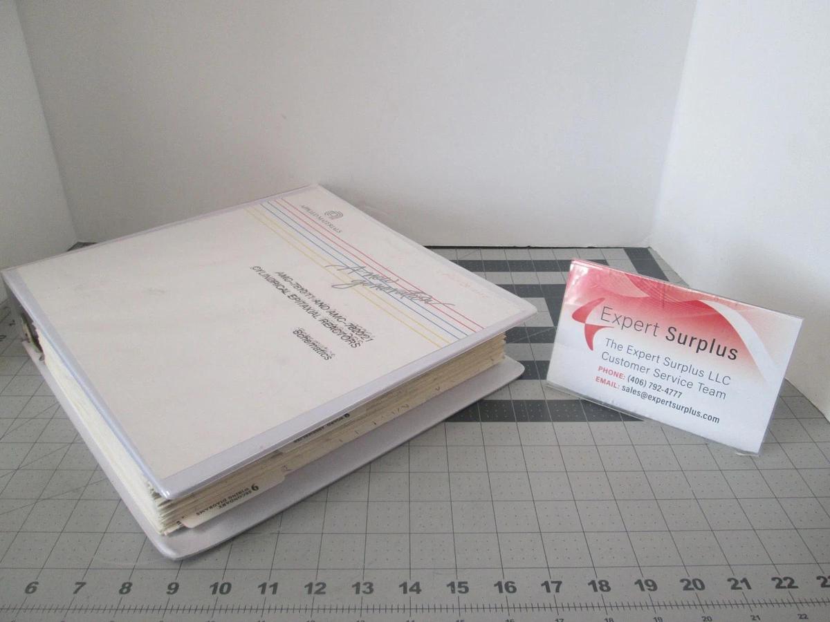 Used Applied Materials, AMC-7810-11, AMC-7820-21 Cylindrical Epitax Schematics, Used