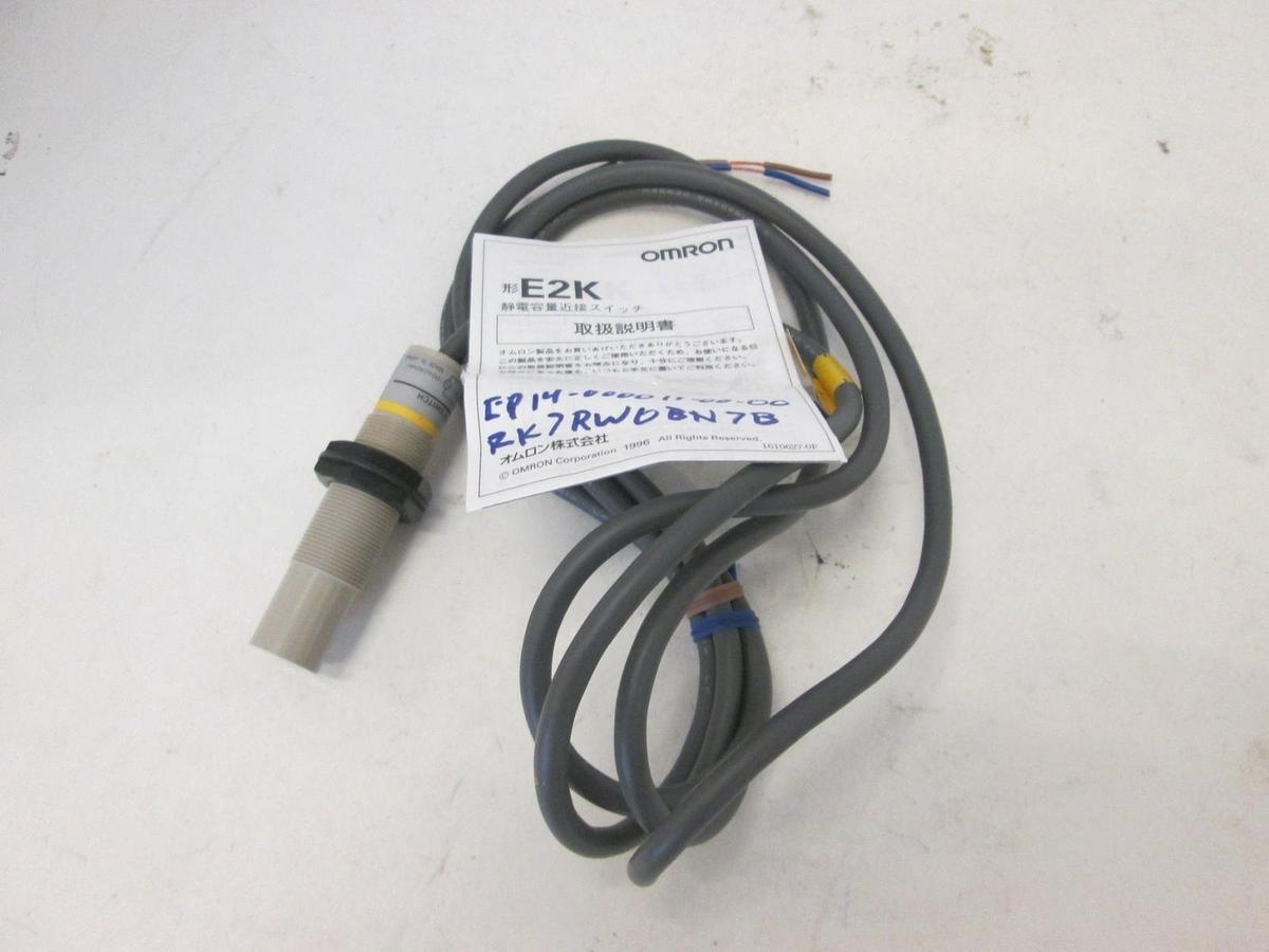 Used Omron, Capacitive Proximity Sensor, E2K-X8MY2, New