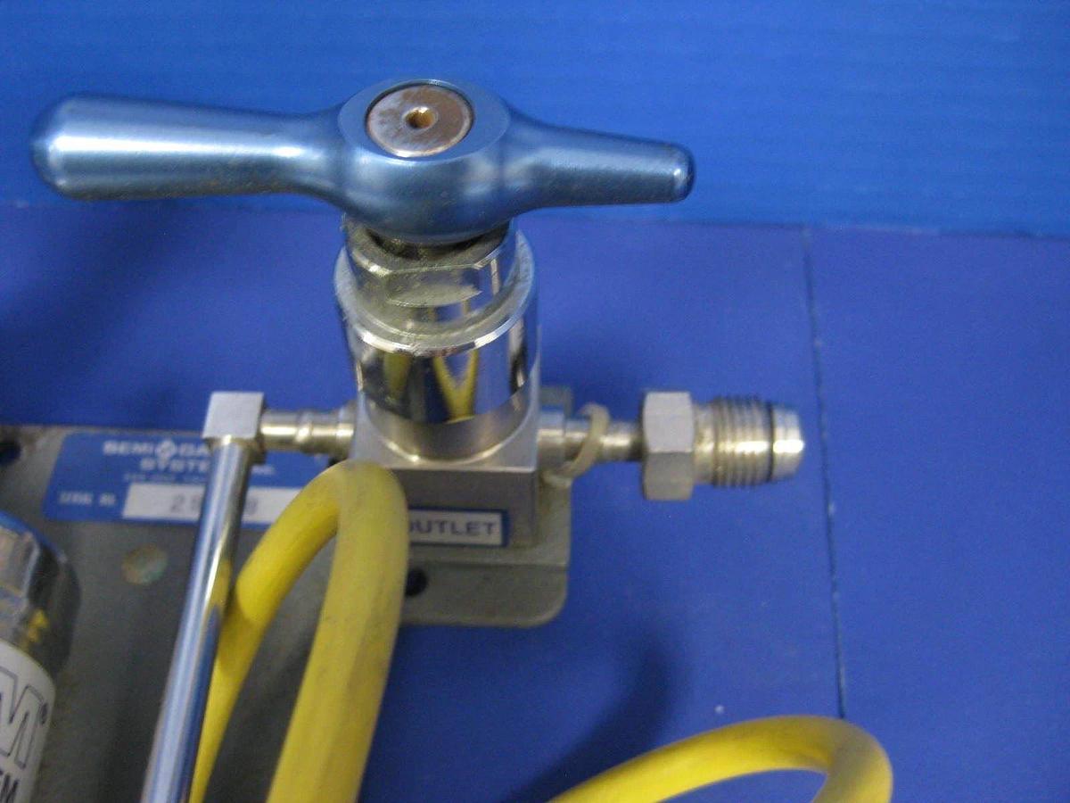 Used Semi-Gas Nitrogen Purification System Assy w/ Nanochem 1400, Used