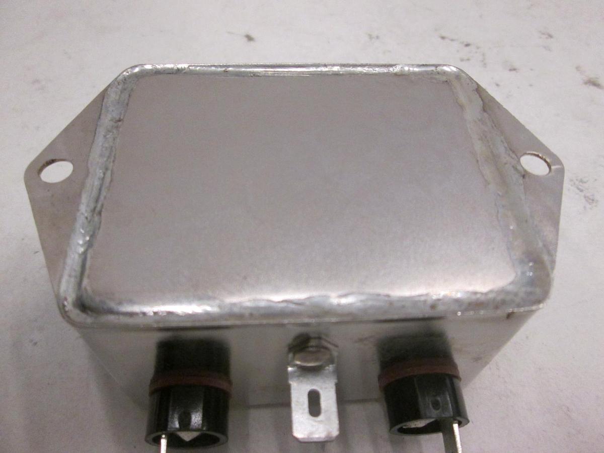 Used Corcom, 20VK1, F7147, 120/250 VAC, 50/60Hz, EMI Filter, New