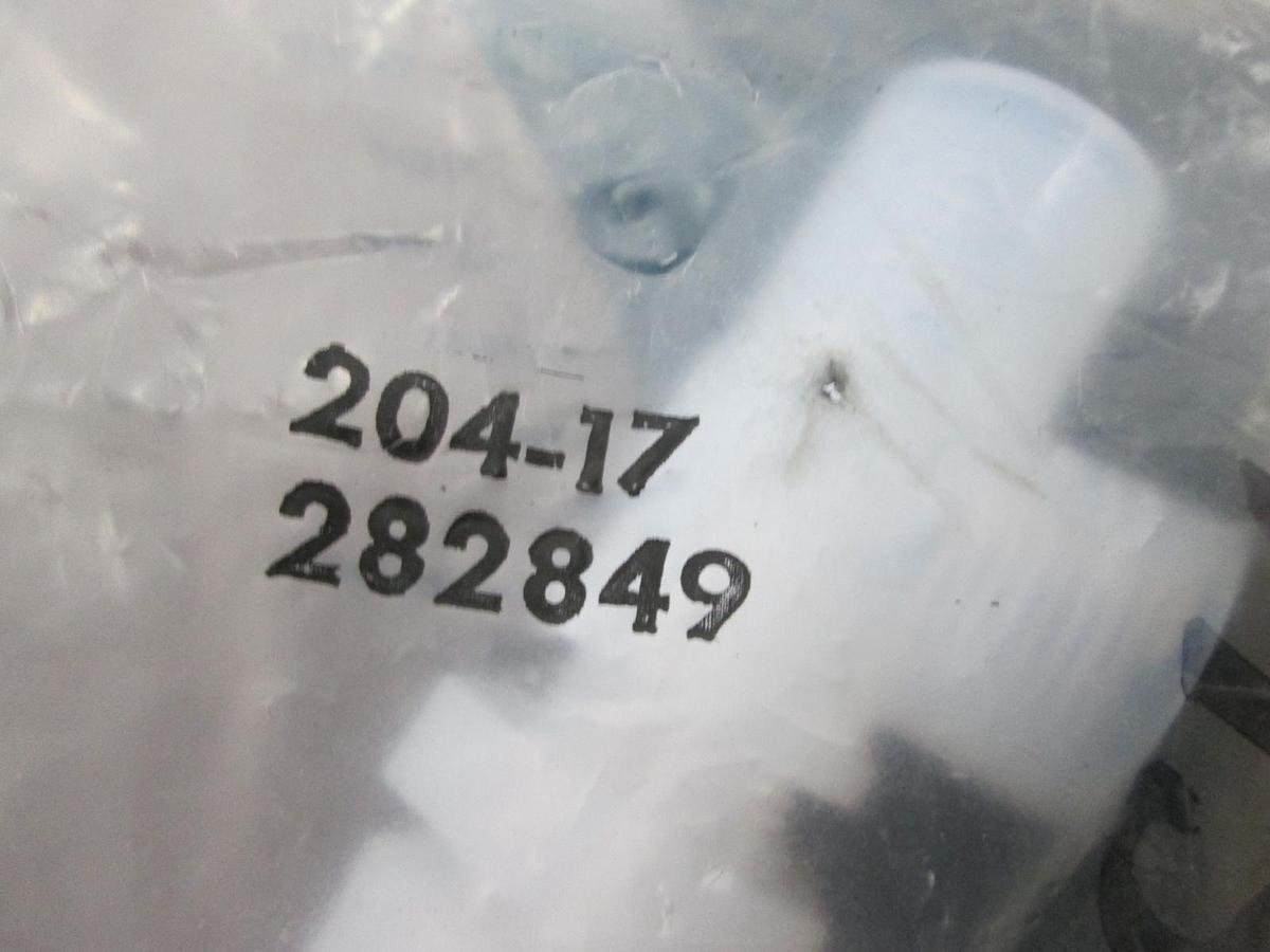 Fluoroware, 204-17, 282849, VALVE, NEEDLE, PFA 1/4 FNPTX 1/4 FNPT, New