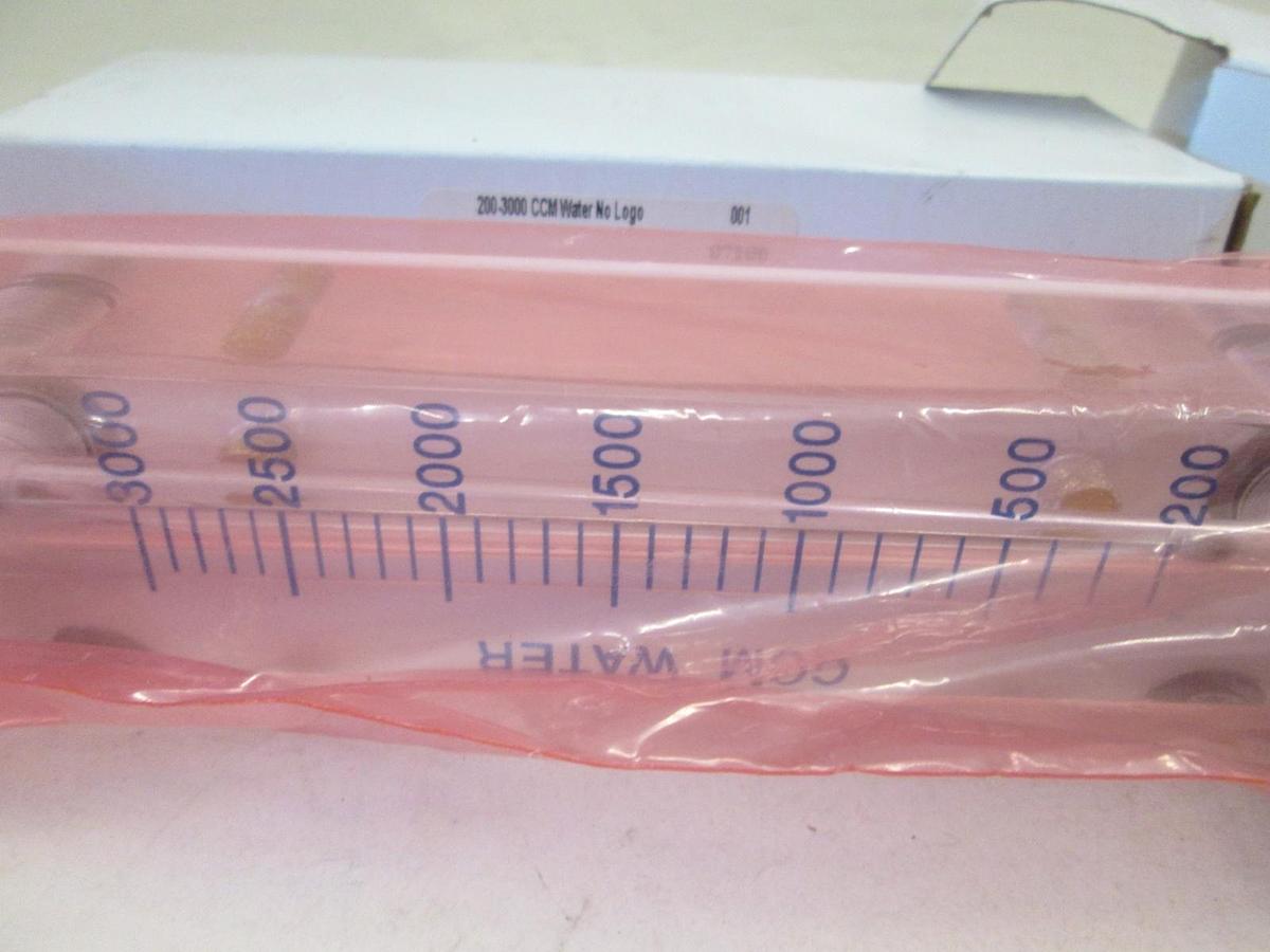 VWR, FR4L54SLVT-NL, Flowmeter, 200-3000CCM for Water, New, Lot of 2