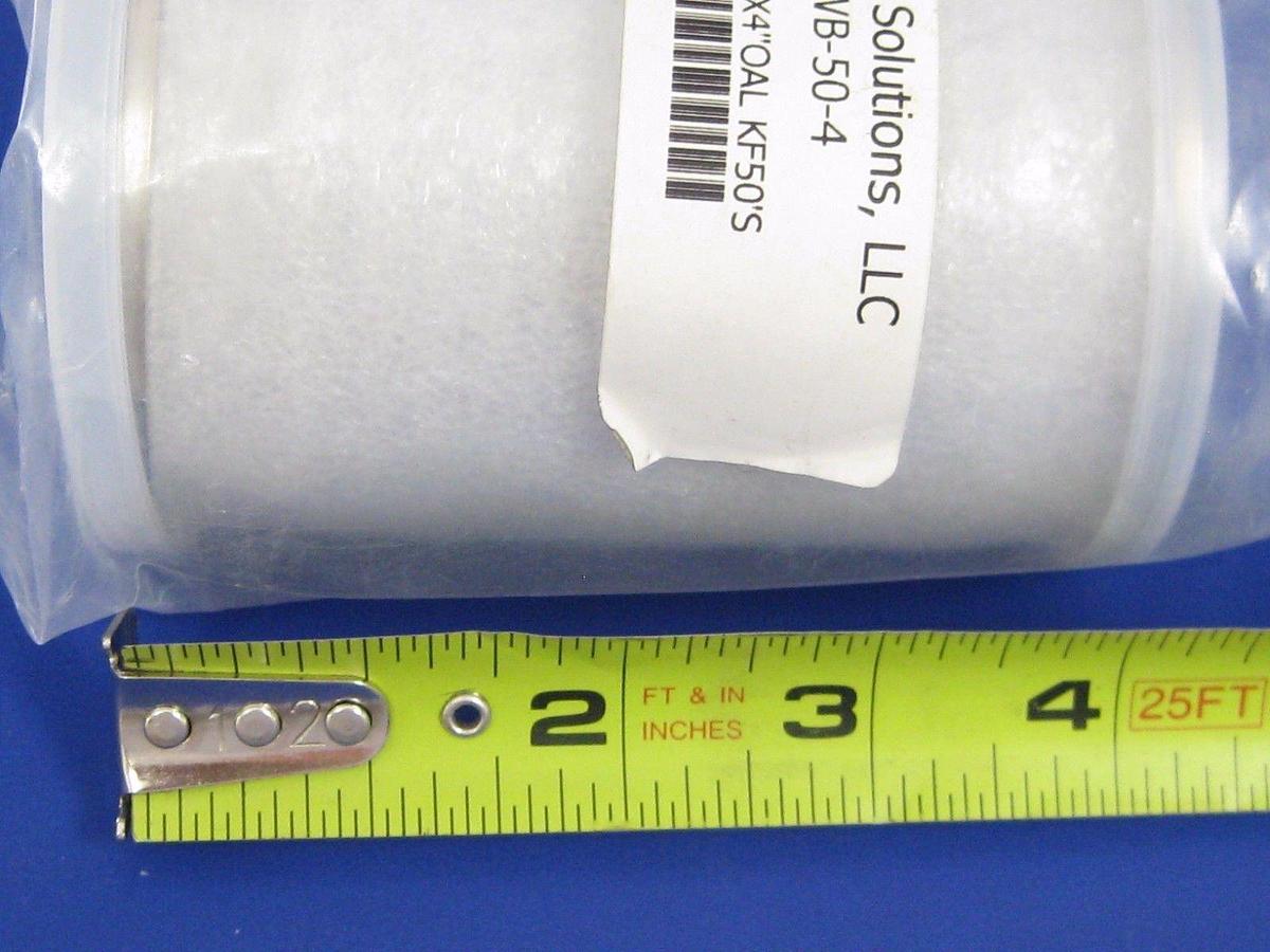 Stainless Steel Flexible Bellows NW50, 4" L , Stainless Solutions- LOT of 2 NEW