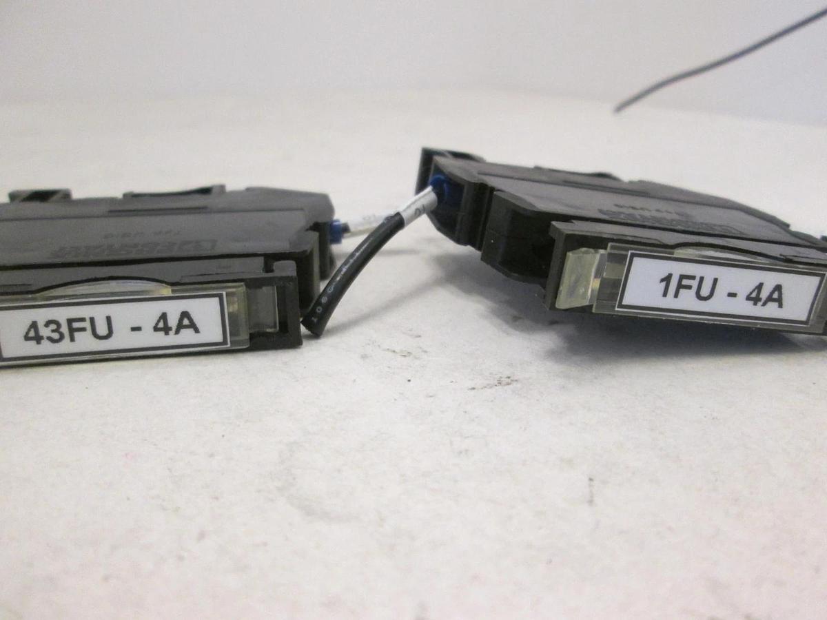 Used Phoenix Contact, Type USIG, Terminal Fuse Block, 4A, Used, Lot of 2