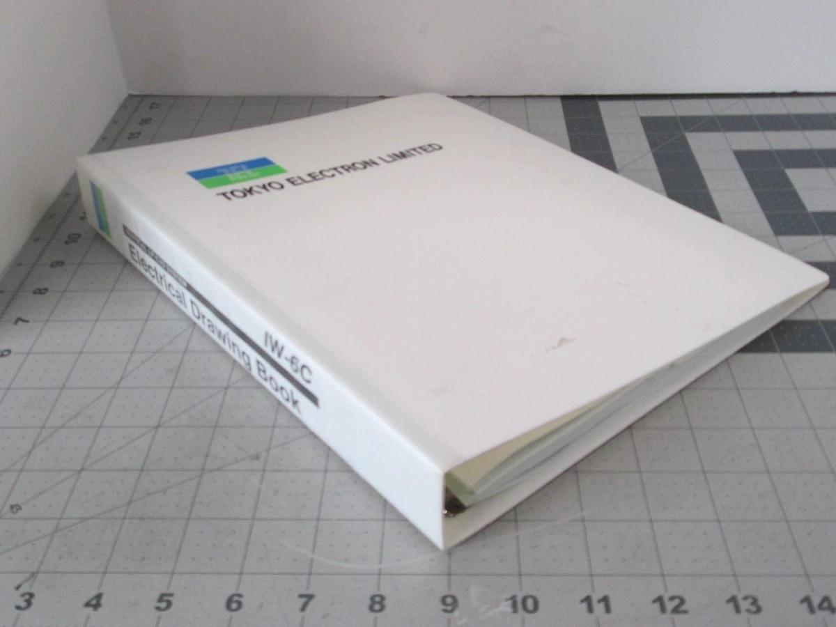 Used TEL Tokyo, IW-6C, Electrical Drawing Book, TEOS, Used