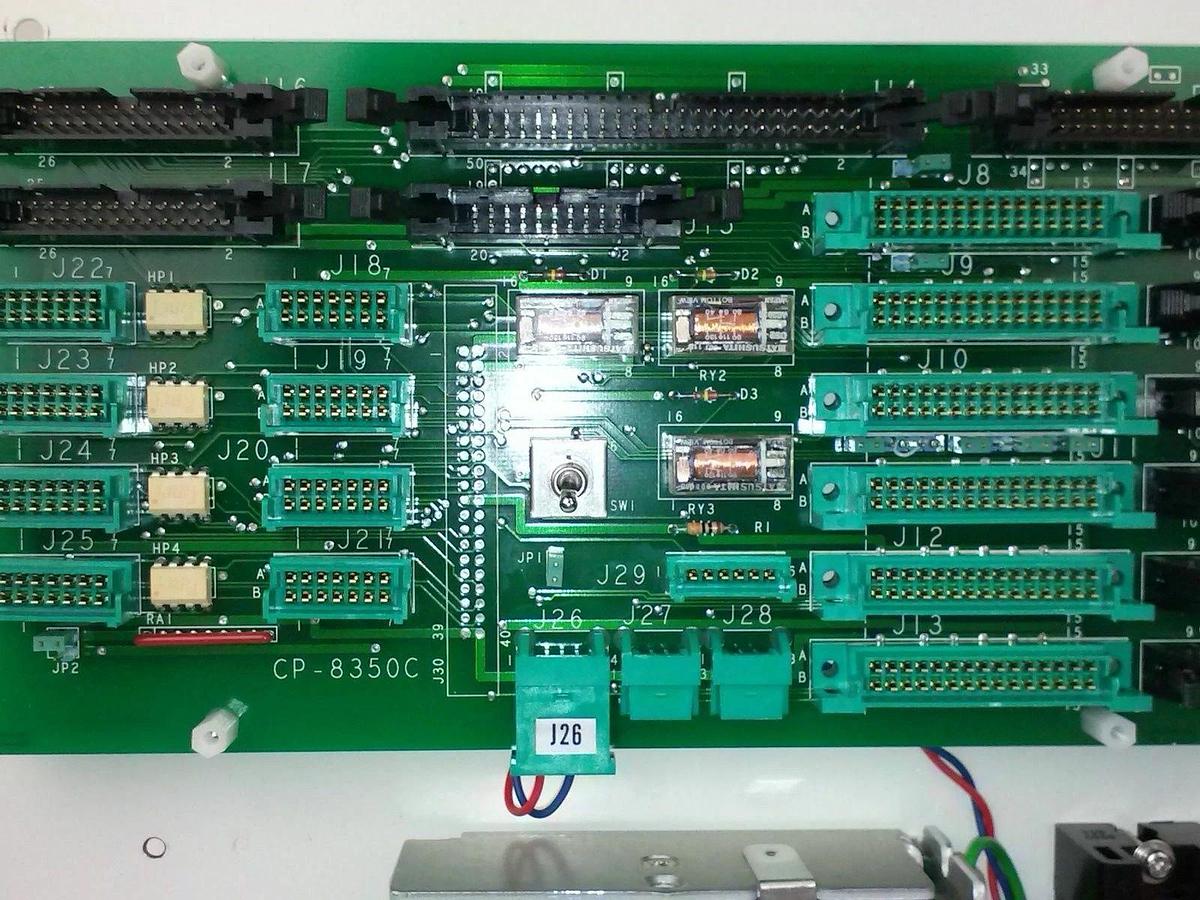 Used TEL Tokyo Electron CP-8350C PCB Assembly, Mount, and Power Supply 24V, Used