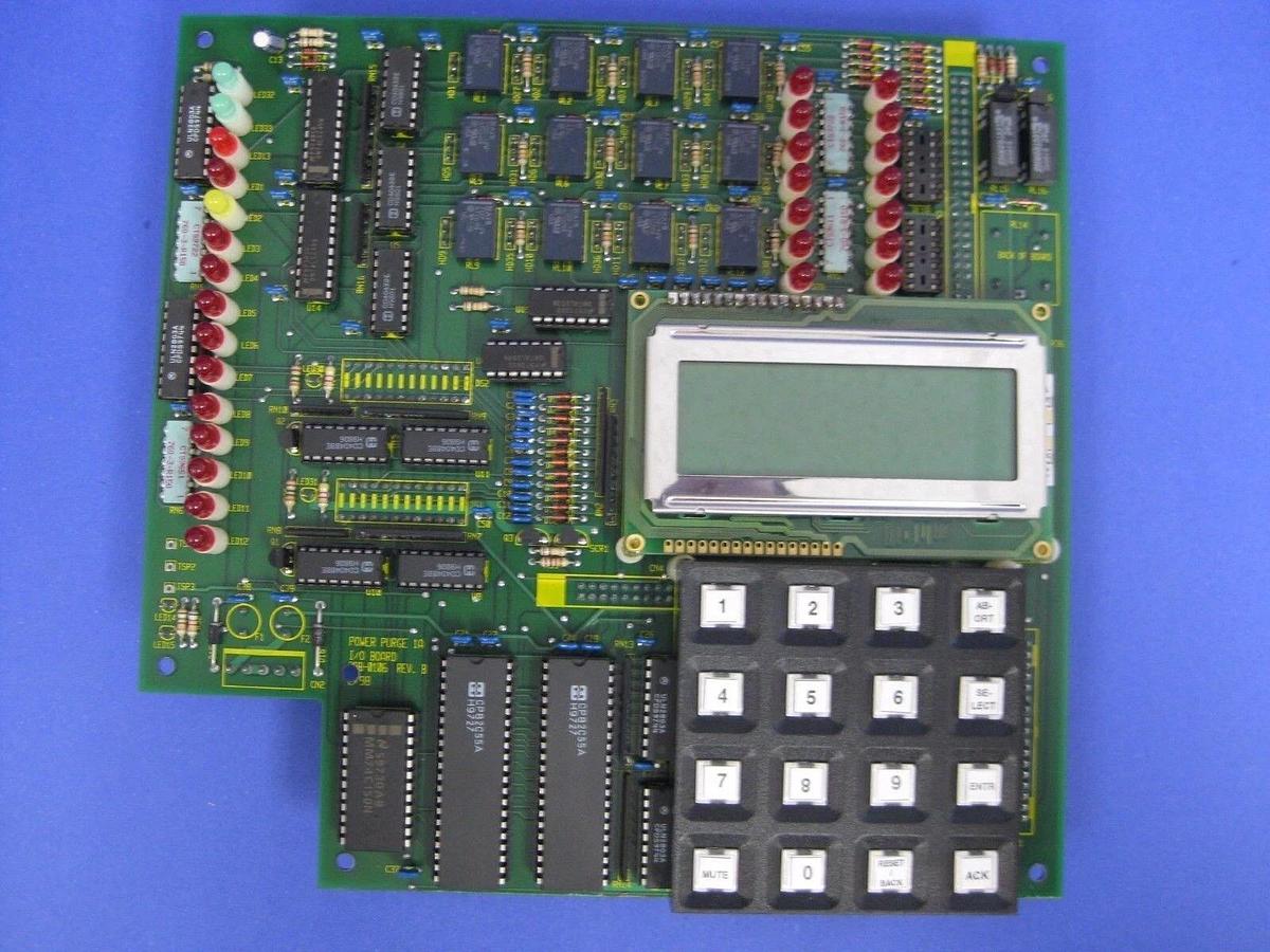 Used Power Purge 1A I/O, 29B-0106, Display and Keypad