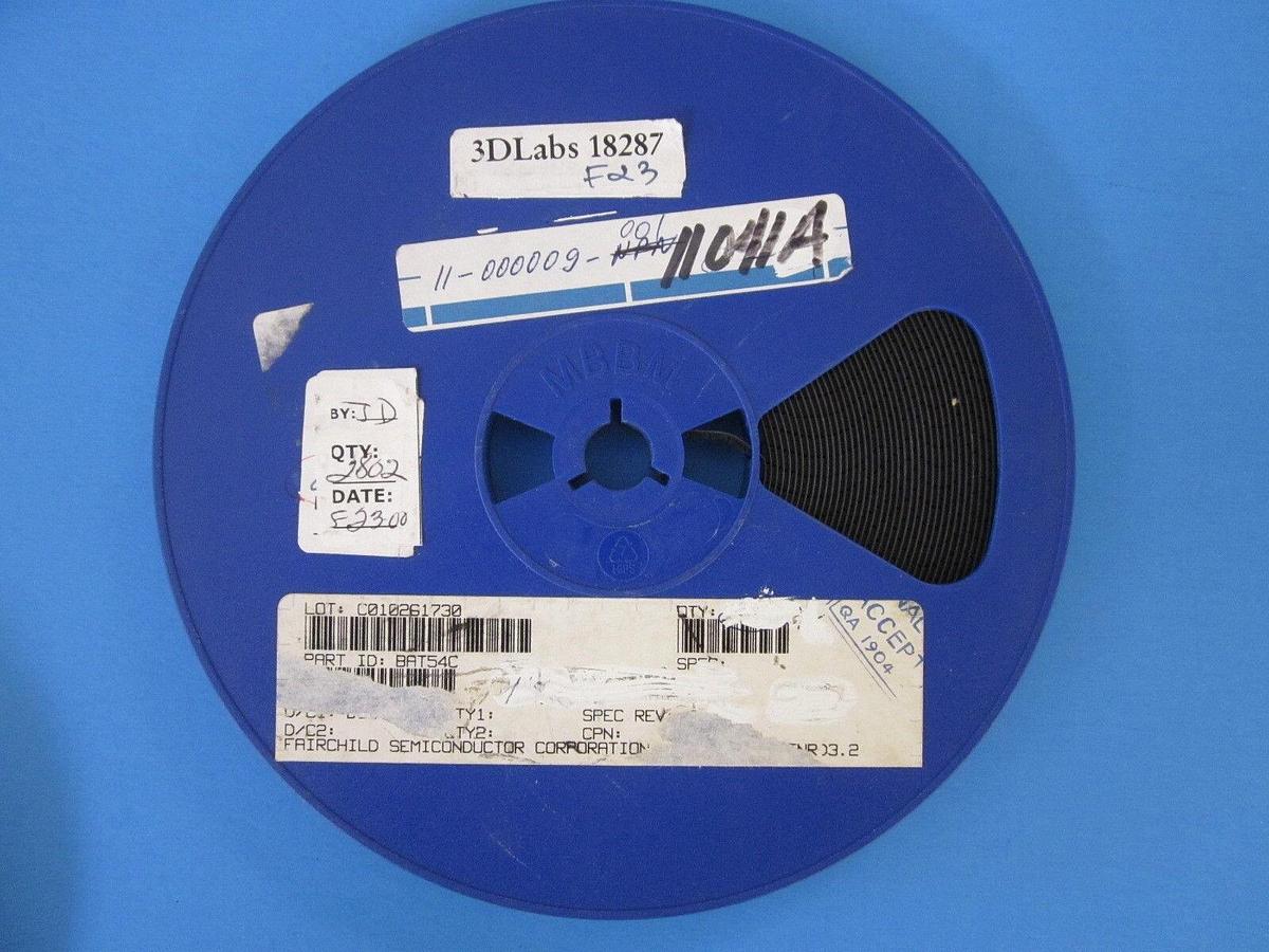 Schottky Barrier Diode P/N BAT54C, Reel of 2800