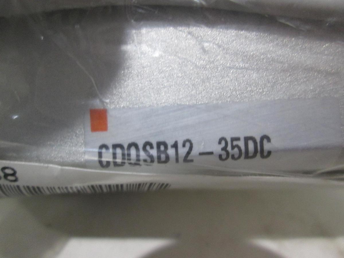 SMC, CDQSB12-35DC-A93L, Air Cylinder w/ Pressure Switch, New