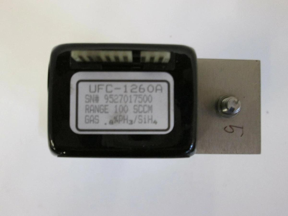 Used Unit UFC-1260A Mass Flow Controller MFC, PH3/SIH4, 100 SCCM, 1/4" Male