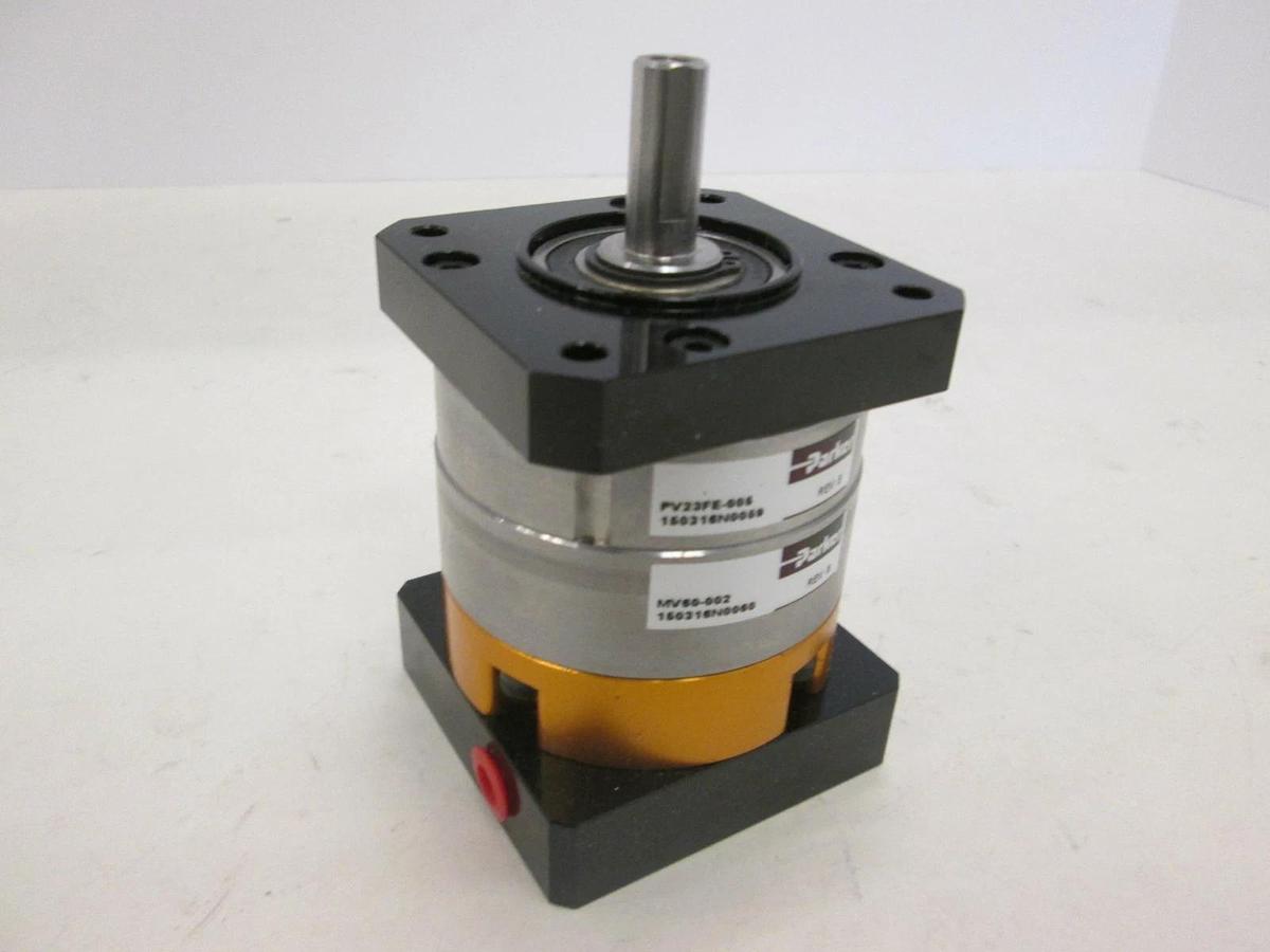 Used Parker, PV23FE-005/ MV60-002, Gearhead Motor, Used