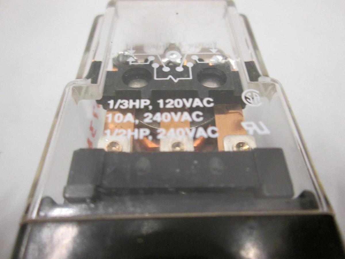 Used Potter & Brumfield, KRPA-14AG-120, 120V Relay, Used