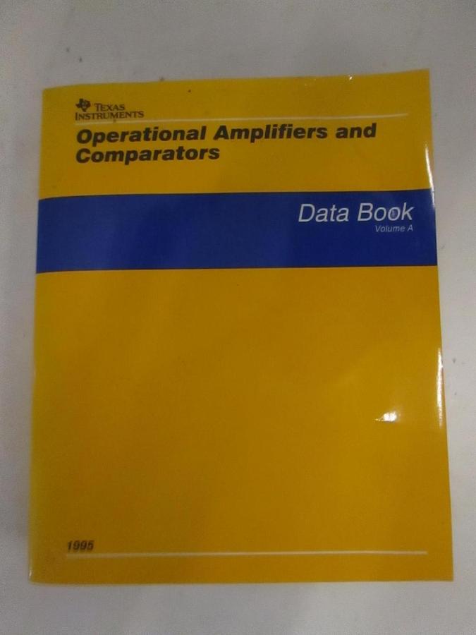 Used Texas Instruments Operational Amplifiers and Comparators Data Book Vol. 4, Used