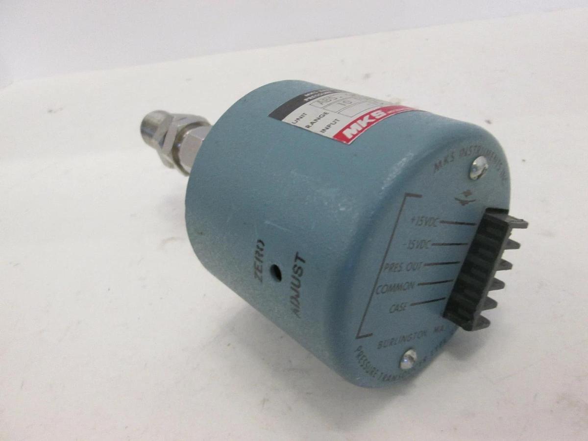 Used MKS, Baratron 10 Torr Pressure Transducer, 222AHS-A-A-10, Used