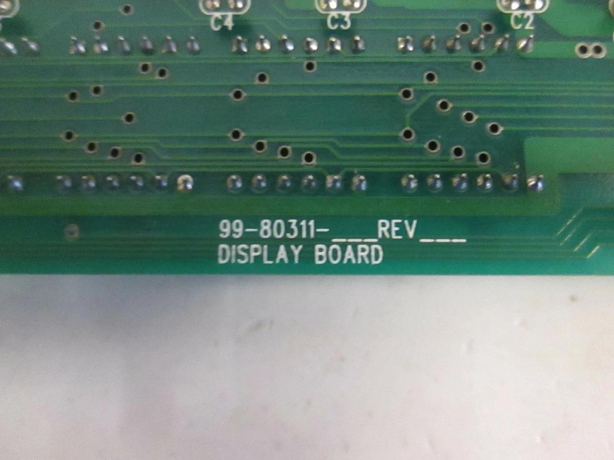 Used SVG Rite Track 99-80311 Display Board, PCB, Working When Removed