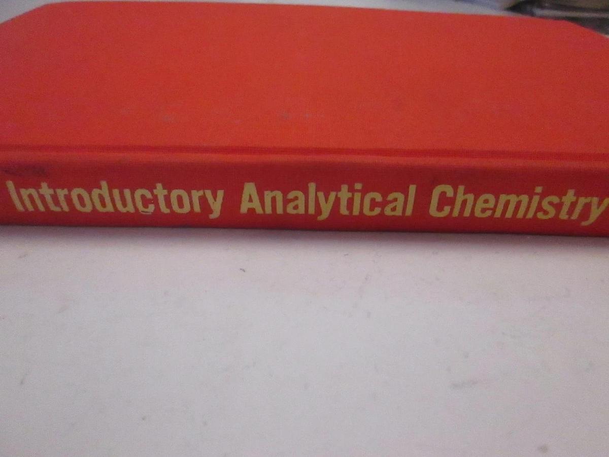 Used Popov/ Pflaum Introductory Analytical Chemistry, Used