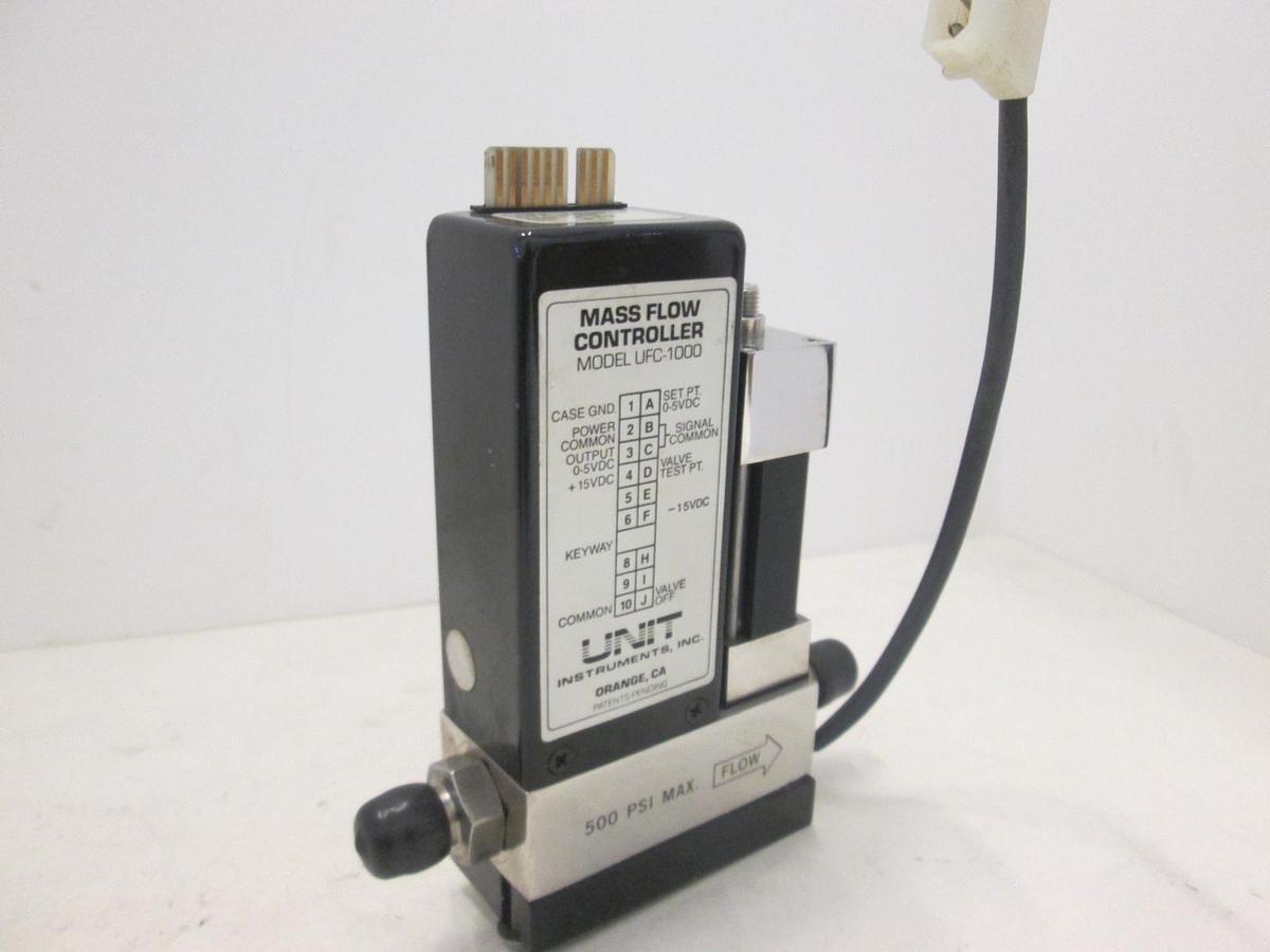 Used Unit UFC-1000, Mass Flow Controller MFC, WF6, 500 SCCM, Used