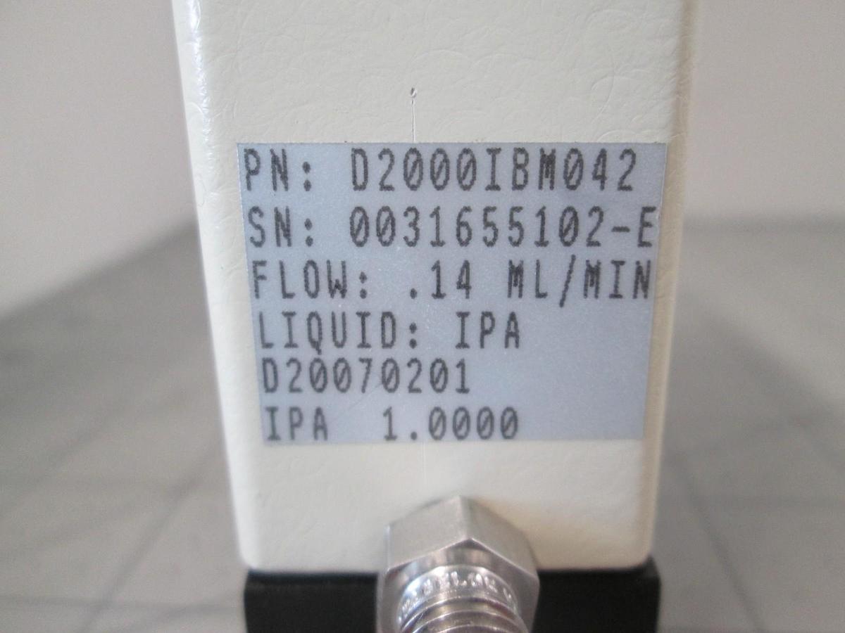 Used Porter, D2000i Series, IPA, .14ML/Min, Mass Flow Controller, Used