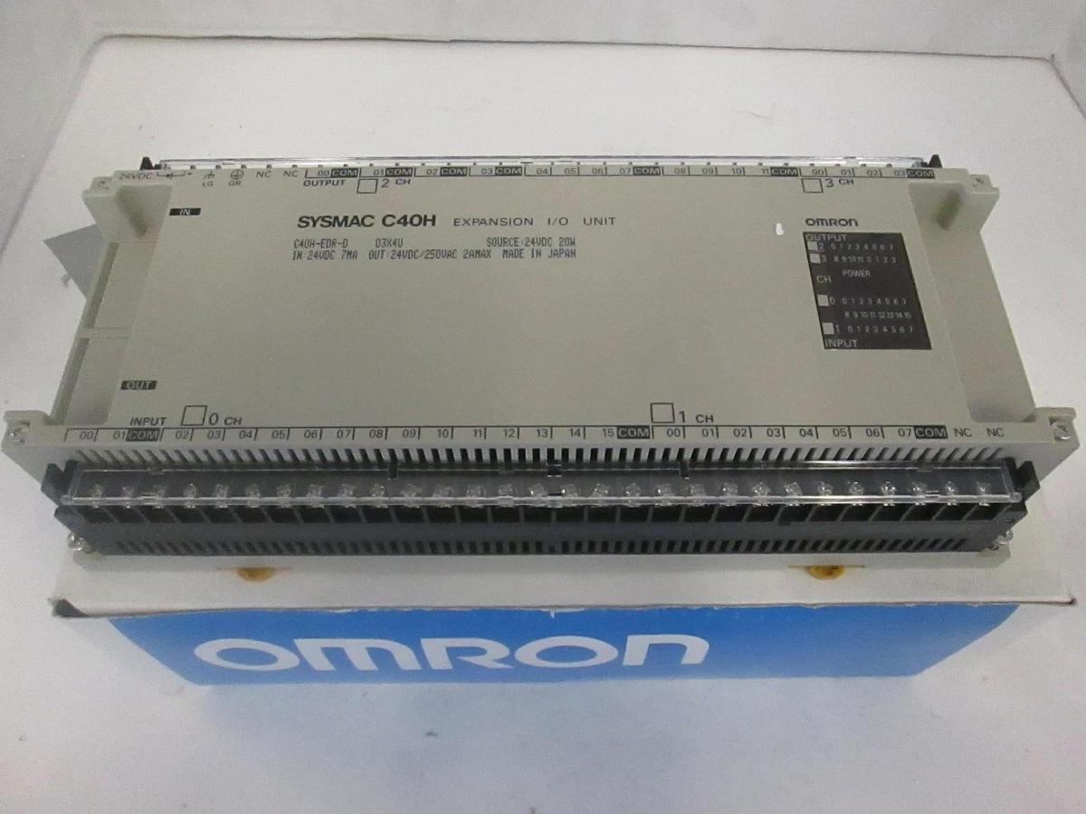 Used Omron, Sysmac Programmable Controller, C40H-EDR-D, New Open Box