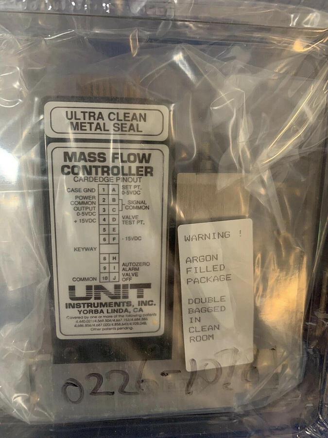 Used Unit UFC-1160A Mass Flow Controller, HE, 50 SCCM, Refurbished