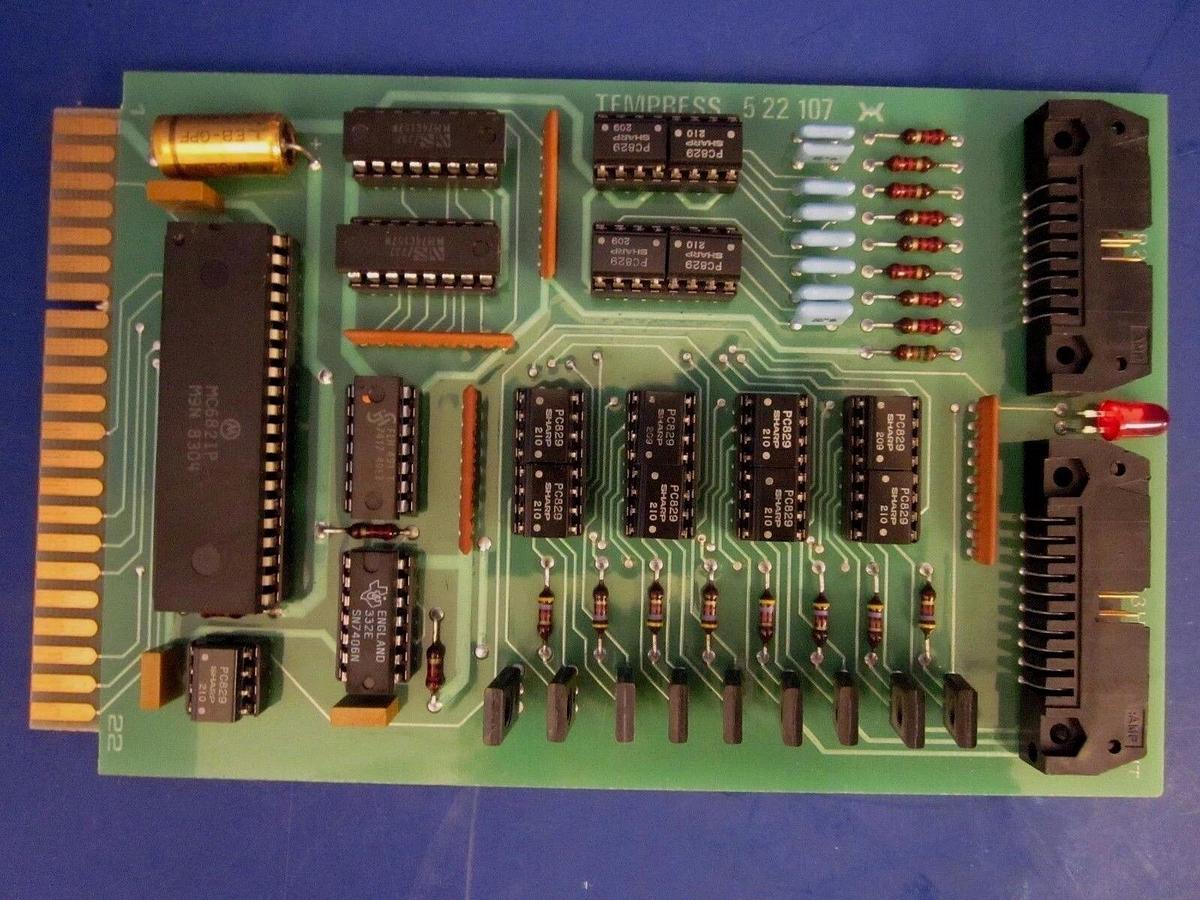 Used Tempress 5 22 107 PCB, Used