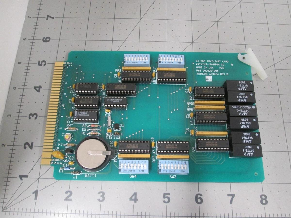 Watkins Johnson, 902027-001, WJ-998 Auxiliary PCB Assy, New