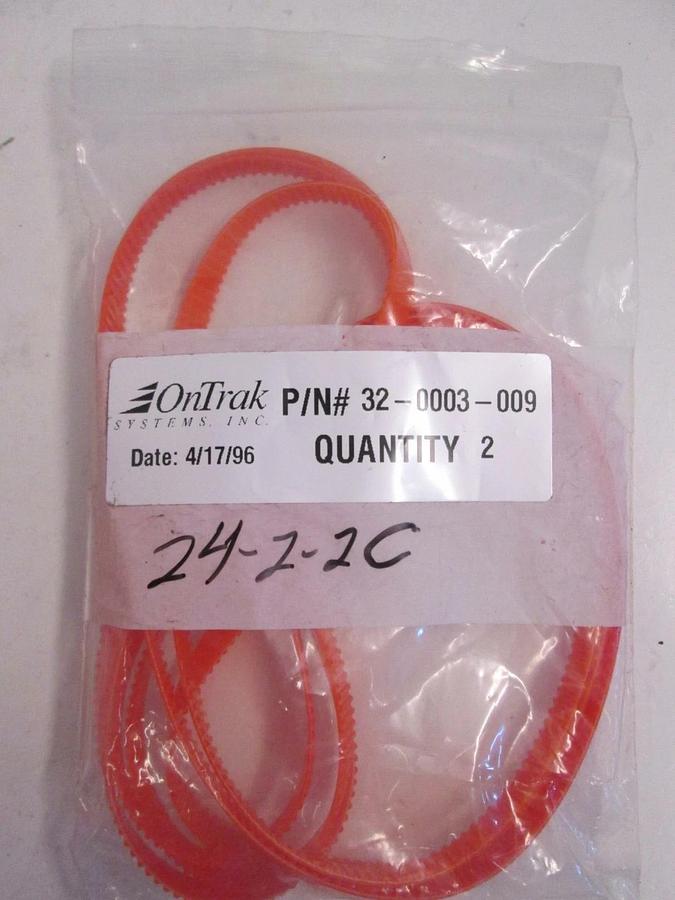 OnTrak 32-0003-009, Orange Belt, NIP, Lot of 2