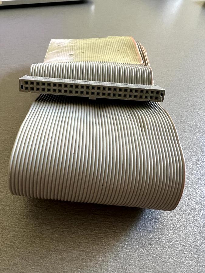 Used SVG VTR Ribbon Cable P/N 601338-01 ASSY HRNS GAS I/F 50 PIN, Used