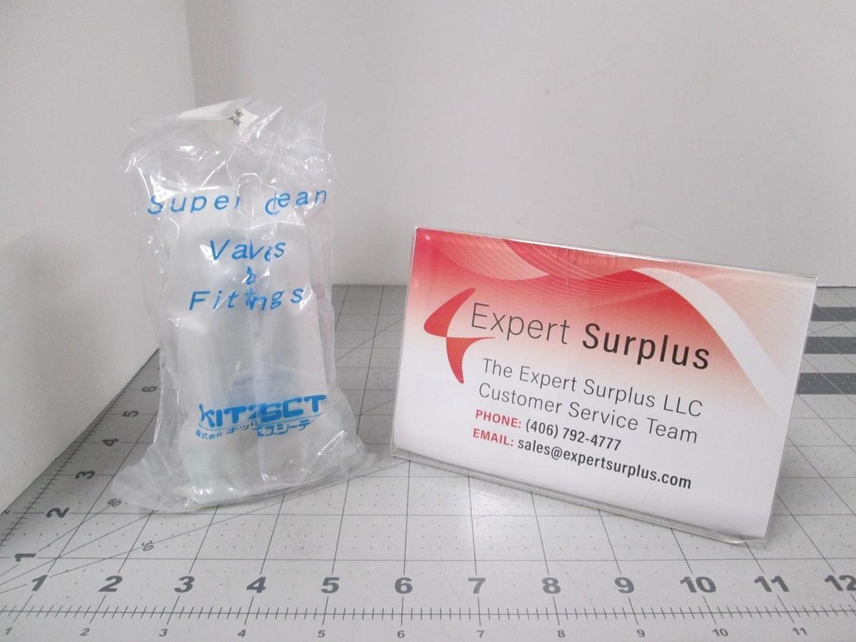 Kitz, KD4TS-VC-EP-316L, SCV Two Step Valve, PCTFE-Seat, New