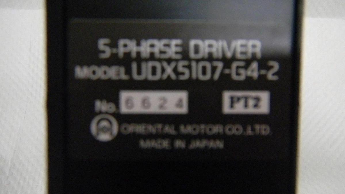 Used Super Vexta UDX5107-G4-2 5-Phase Motor Driver TEL