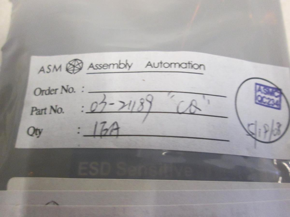 Used ASM, IN House Surge Protector Board, 03-21189, New