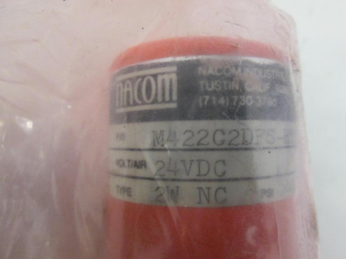 Used Nacom, Solenoid Valve, M422C2DFS-HT, New