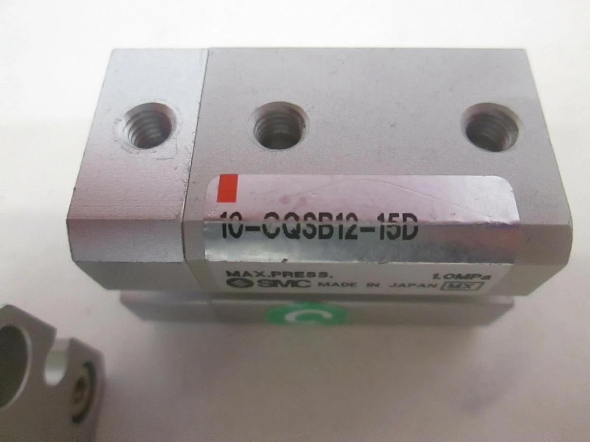 Used SMC, 10-CQSB12-15D, Compact Cylinder, Used, Lot of 2