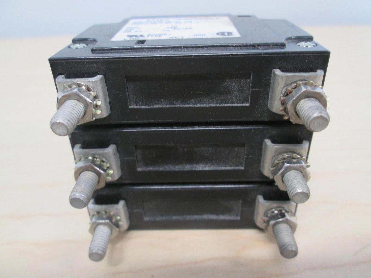 Used Heinemann, AM3-AB-A-0010-10E, 3 Pole Circuit Breaker, 250V, 10A, Used