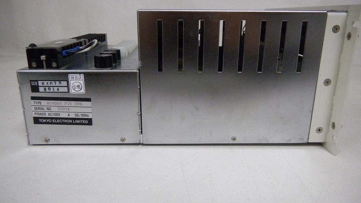 Used TEL Tokyo Electron AC100VPU CVD Power Unit (TEL 600)