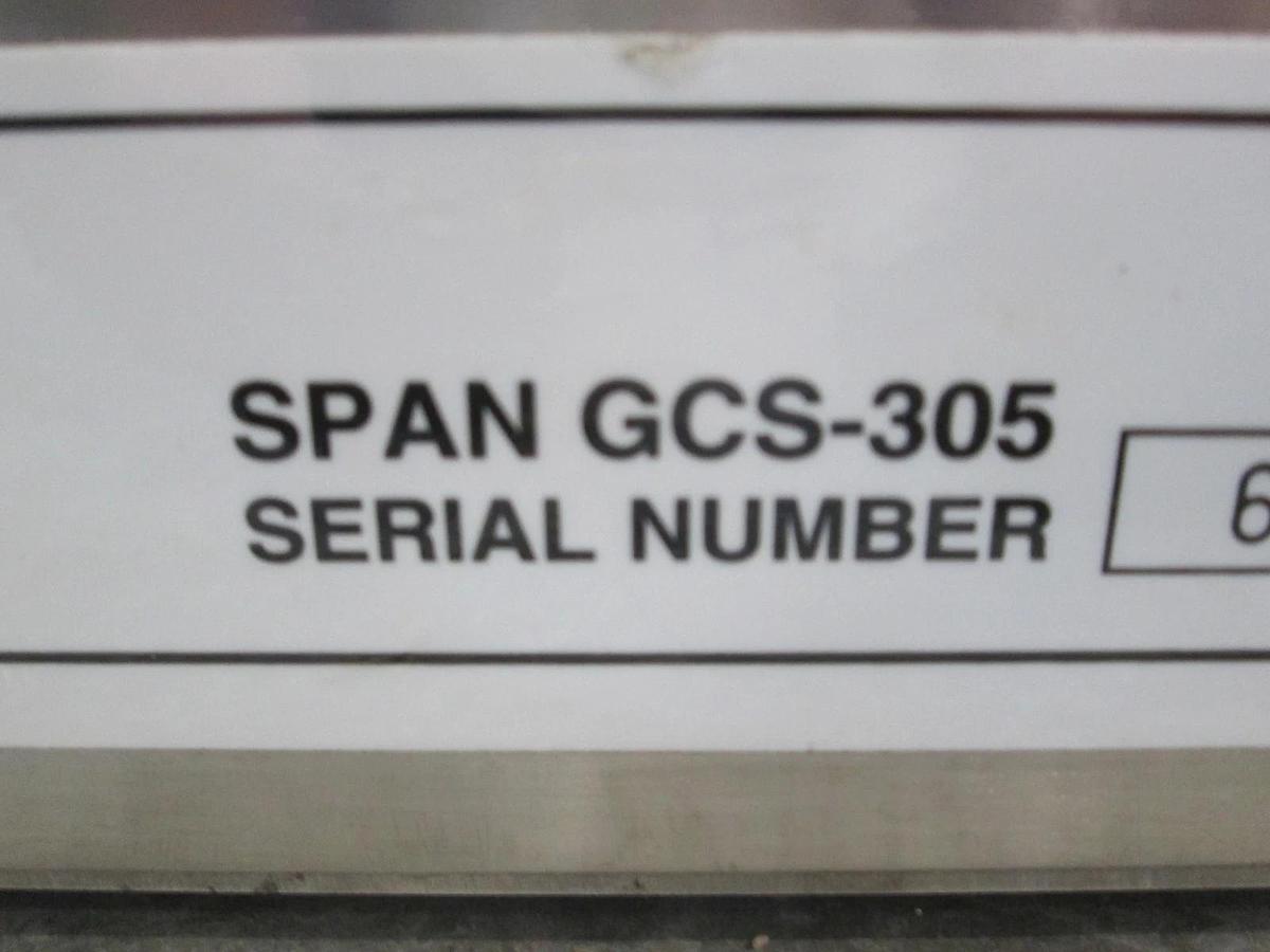 Used Span, Model GCS-305, 300LB Max Scale w/SAM-305 Scale Amplifier, Used