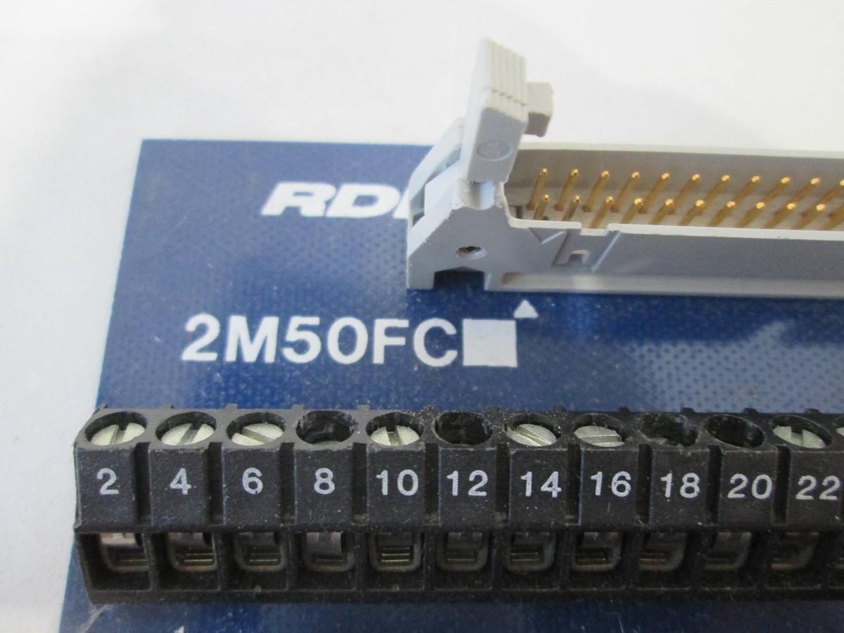 Used TE, 2M50FC, Connectivity Terminal Block PCB, Used