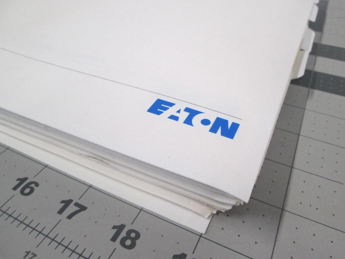 Used Eaton, NV-GSD/VHE, Book 2, Schematics and Assembly Drawings, Used