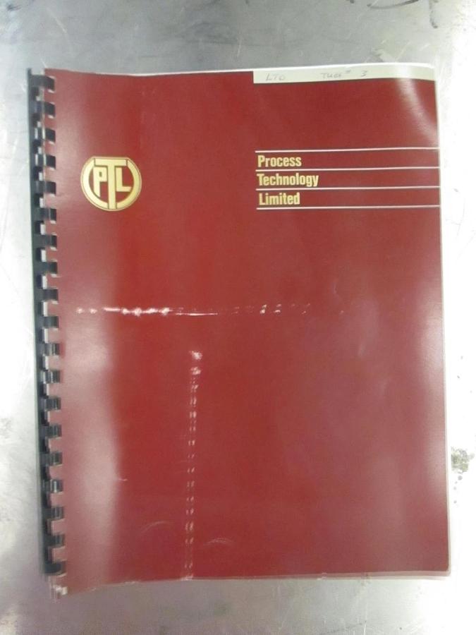 Used PTL, Low Temperature Oxide Process Documentation, Used