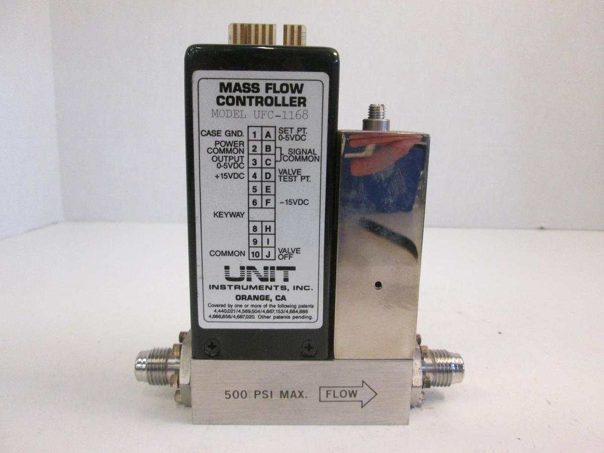 Used Unit UFC-1168 Mass Flow Controller, O2, 20 SLM, Used