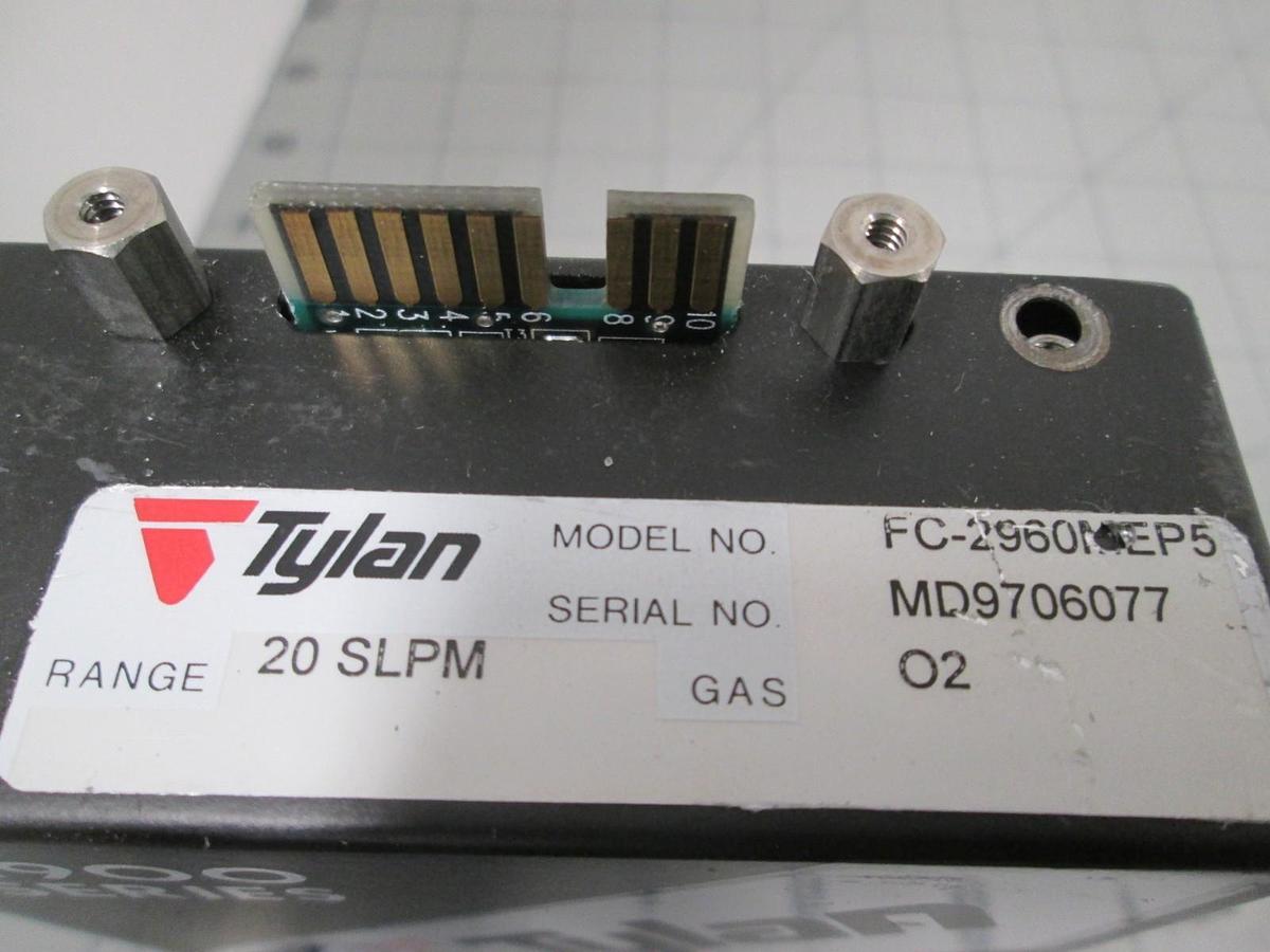 Used Tylan, FC-2960MEP5, 20 SLPM, O2, Mass Flow Controller, New
