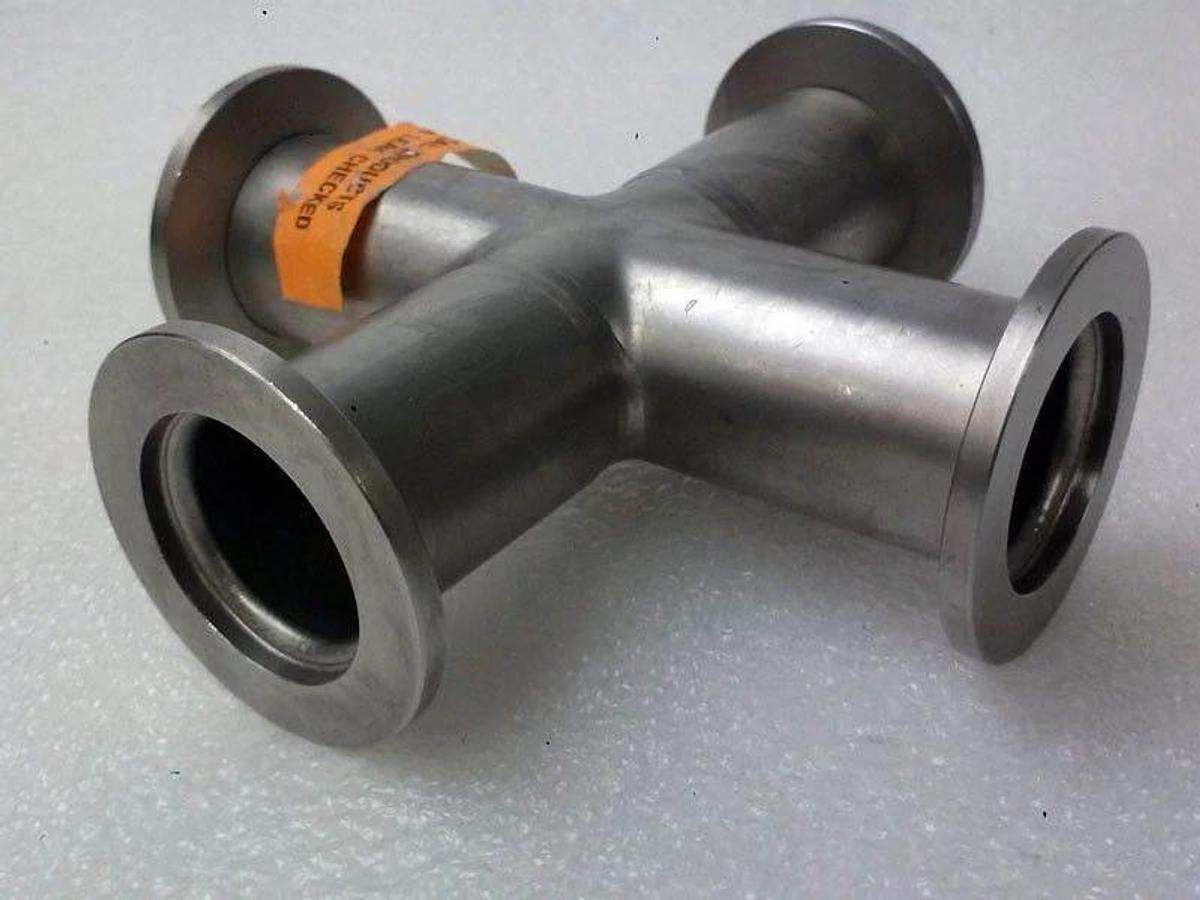 Nor-cal Vacuum Fitting 4 Way Cross NW25, New